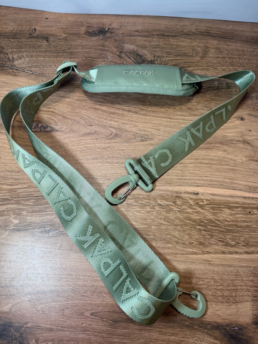 CALPAK Sage Green Adjustable Shoulder Strap Replacement Bag Crossbody Strap